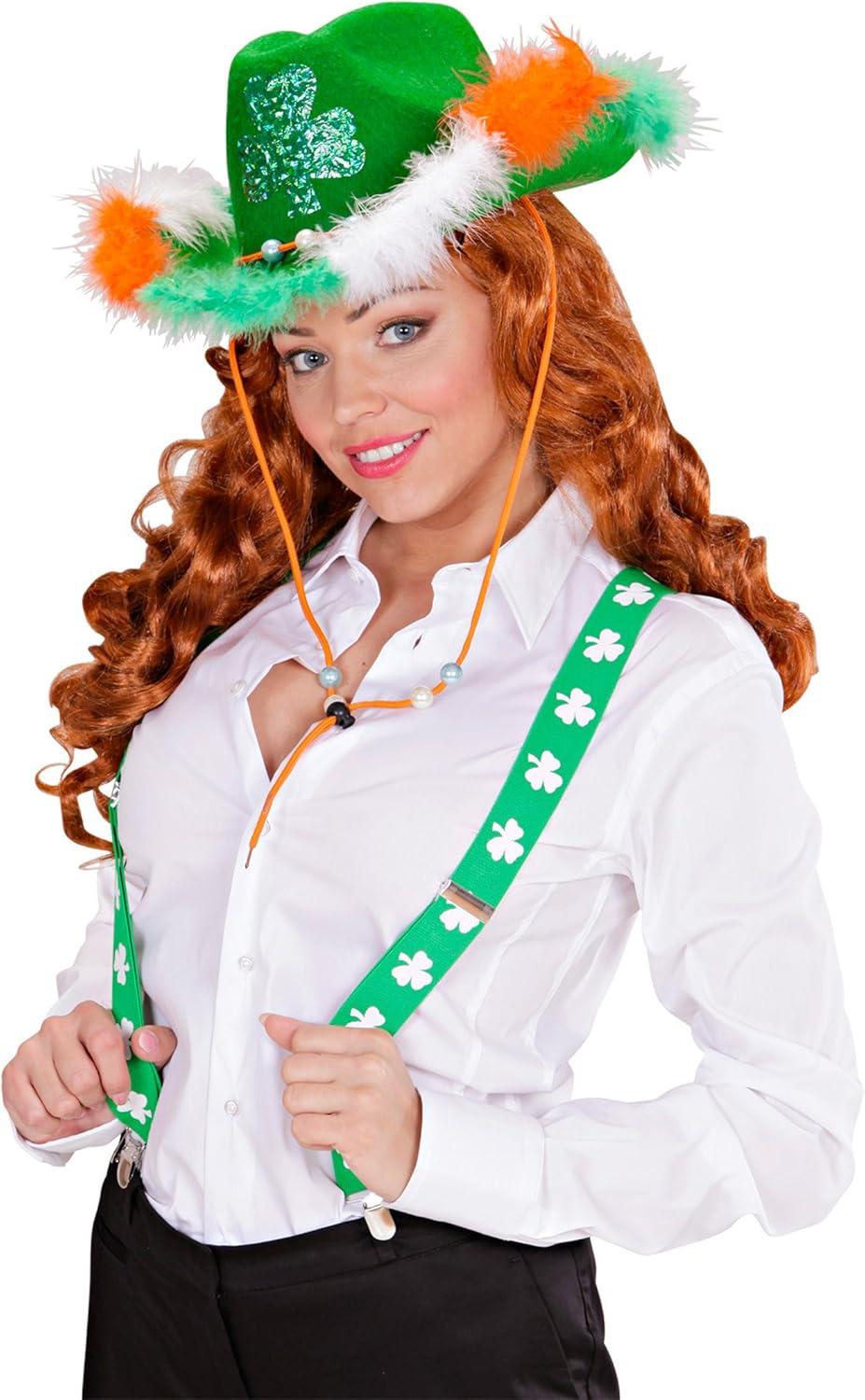 imageW WIDMANN MILANO Party Fashion St Patricks Day Shamrock Braces Taille Unique