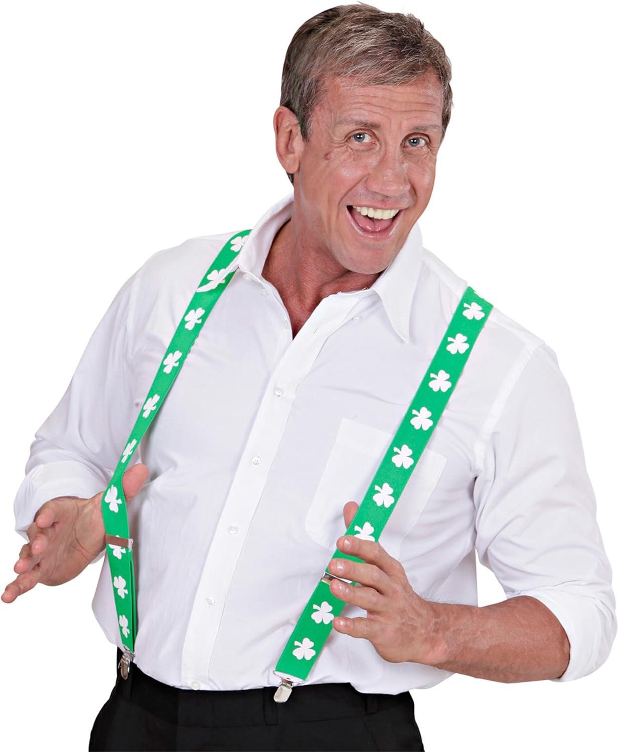 imageW WIDMANN MILANO Party Fashion St Patricks Day Shamrock Braces Taille Unique