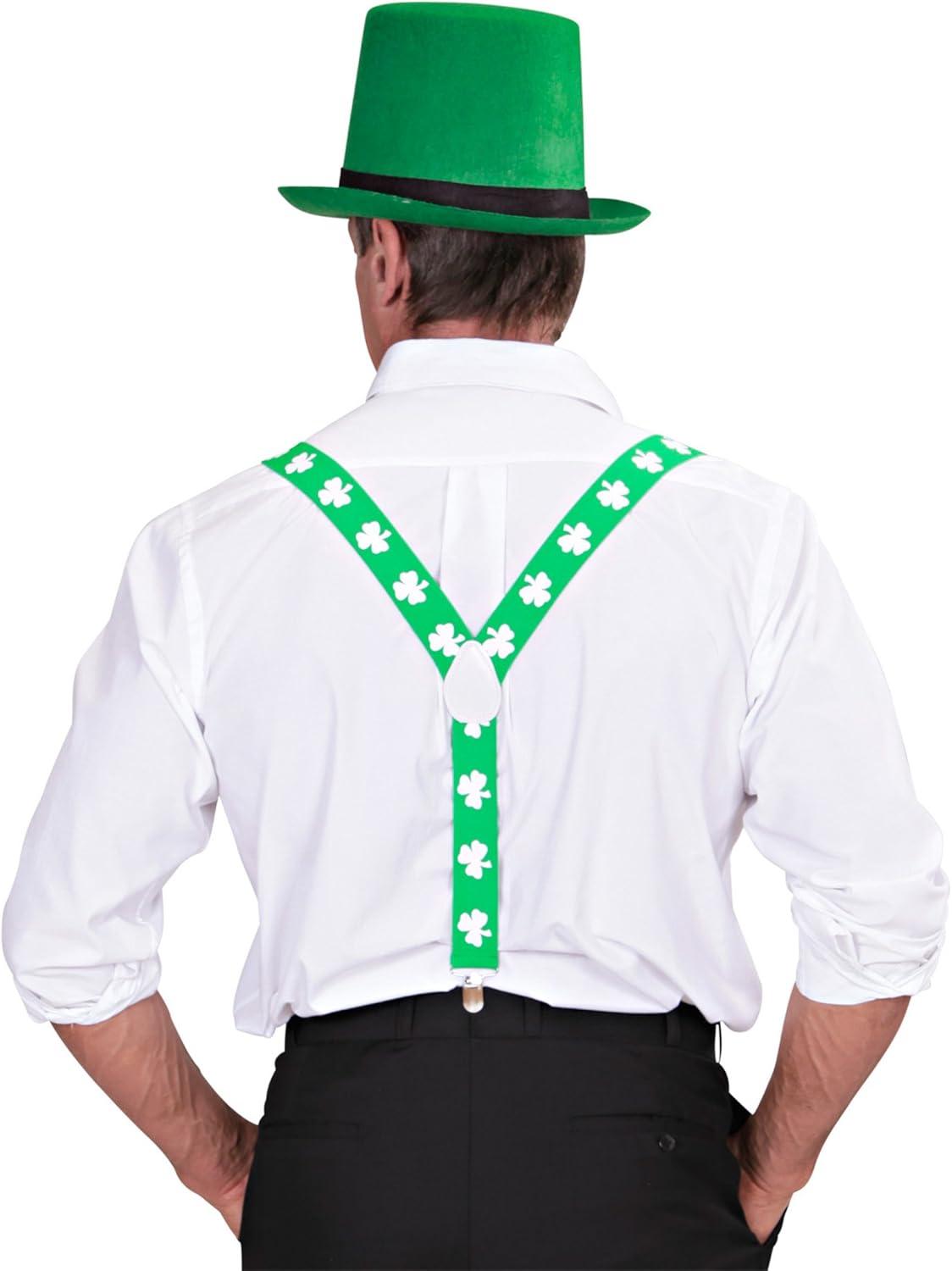 imageW WIDMANN MILANO Party Fashion St Patricks Day Shamrock Braces Taille Unique