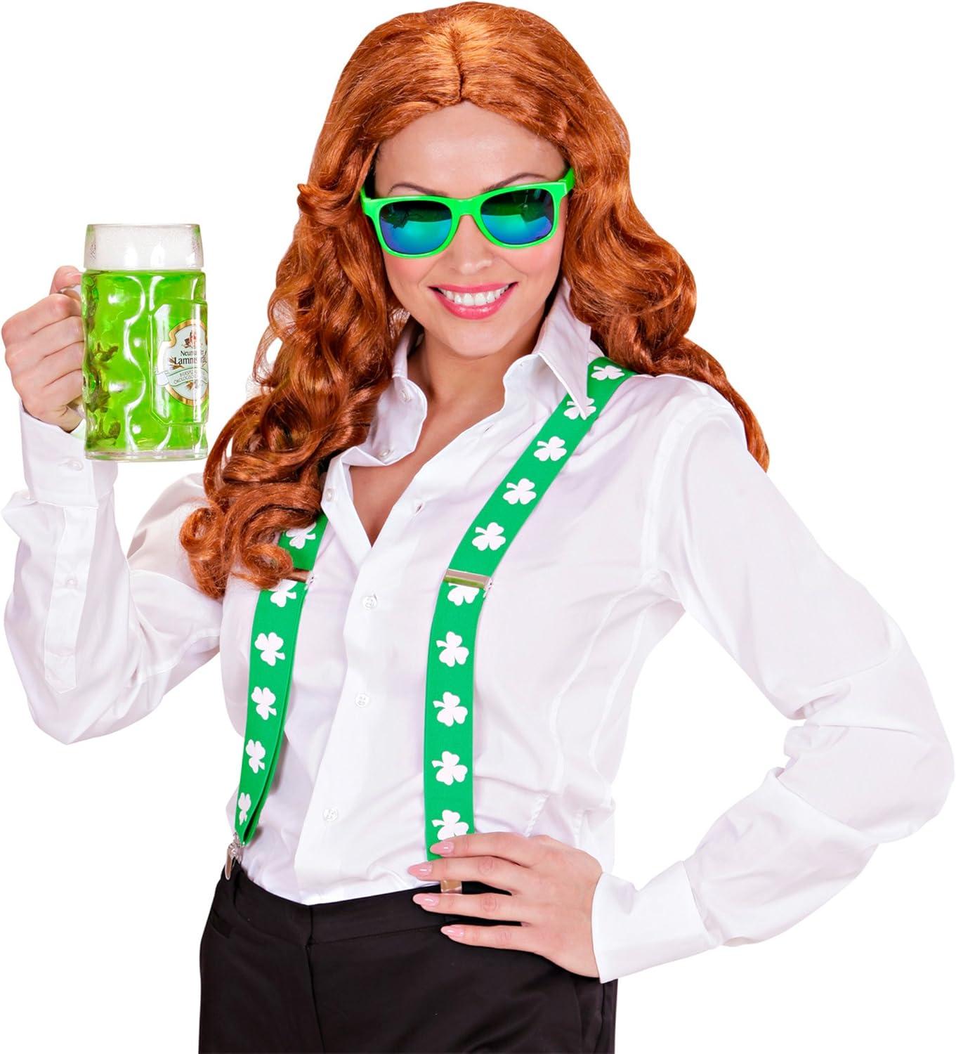 imageW WIDMANN MILANO Party Fashion St Patricks Day Shamrock Braces Taille Unique