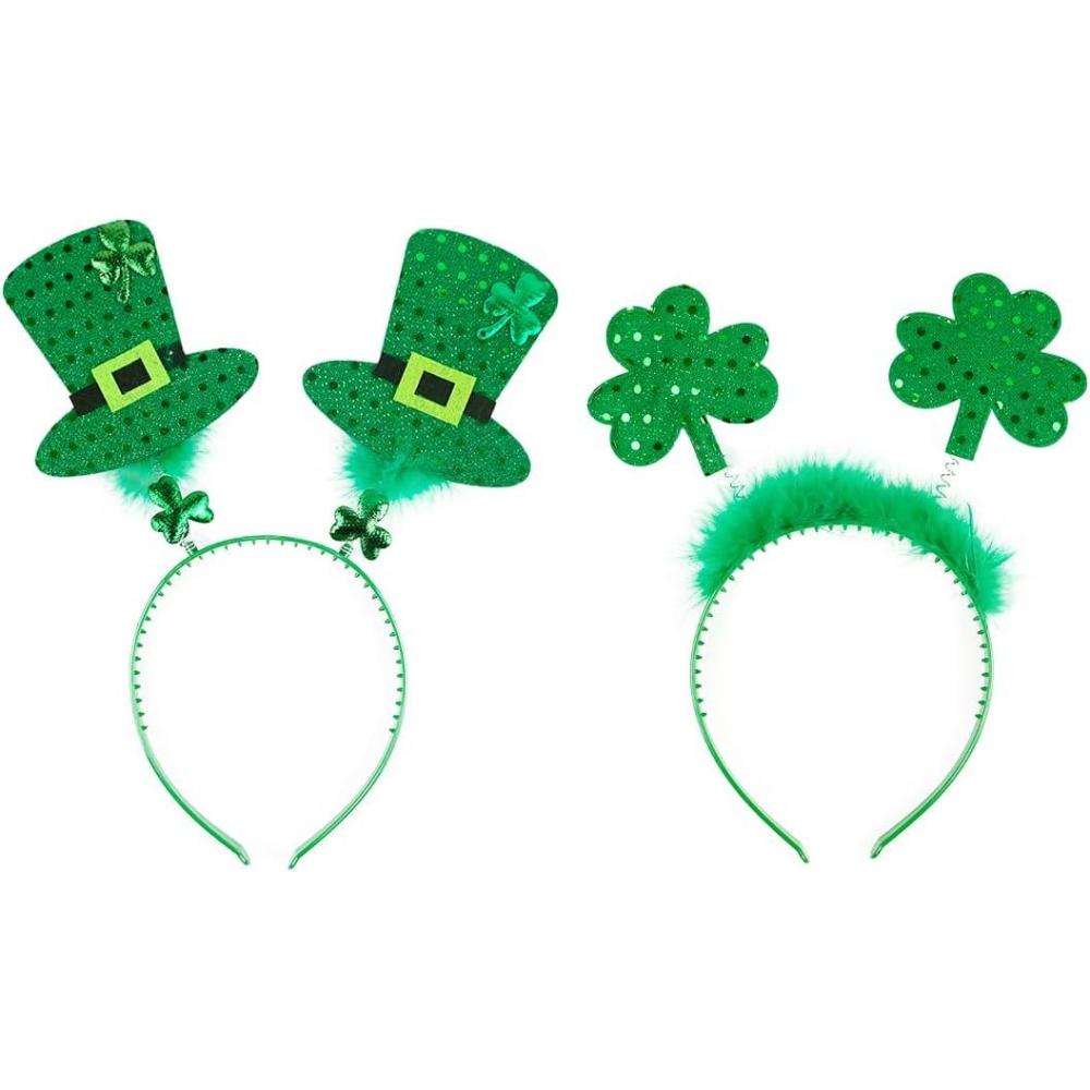 imageOKinee Accessoires Saint PatrickSaint Patrick DayCostume Saint Patrick FemmeDguisement Saint PatrickFestival Casquette Bandeau Carnival pour StPatricks Day Decoration Party SuppliesVert 2