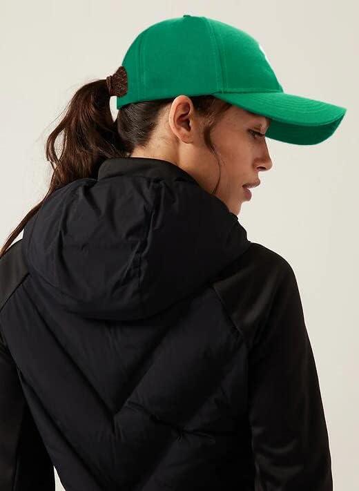 imageSt Patricks Day 4 Leaf Clover Baseball Hat Adjustable Embroidery Shamrock Baseball Cap for Men and WomenVert