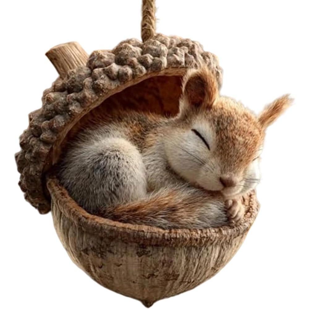 imageDecoration NoelDcorations de Sapin de Nol  Suspendre Ornement De Nol en Forme danimal Dcoration danimaux De La fort Ornement  SuspendreRaton Laveur Hibou cureuil hrisson Lapin1126d