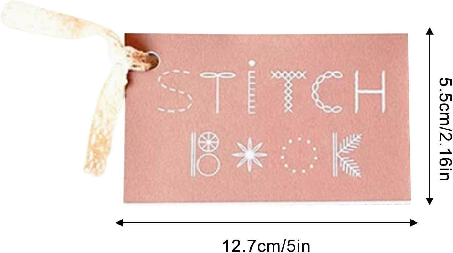 imageAcunny Livre de comptences en broderie livre dartisanat de couture Livre dinstructions sur les comptences en broderie pour les dbutantsEnsemble de patrons de couture faits la main Amliorez