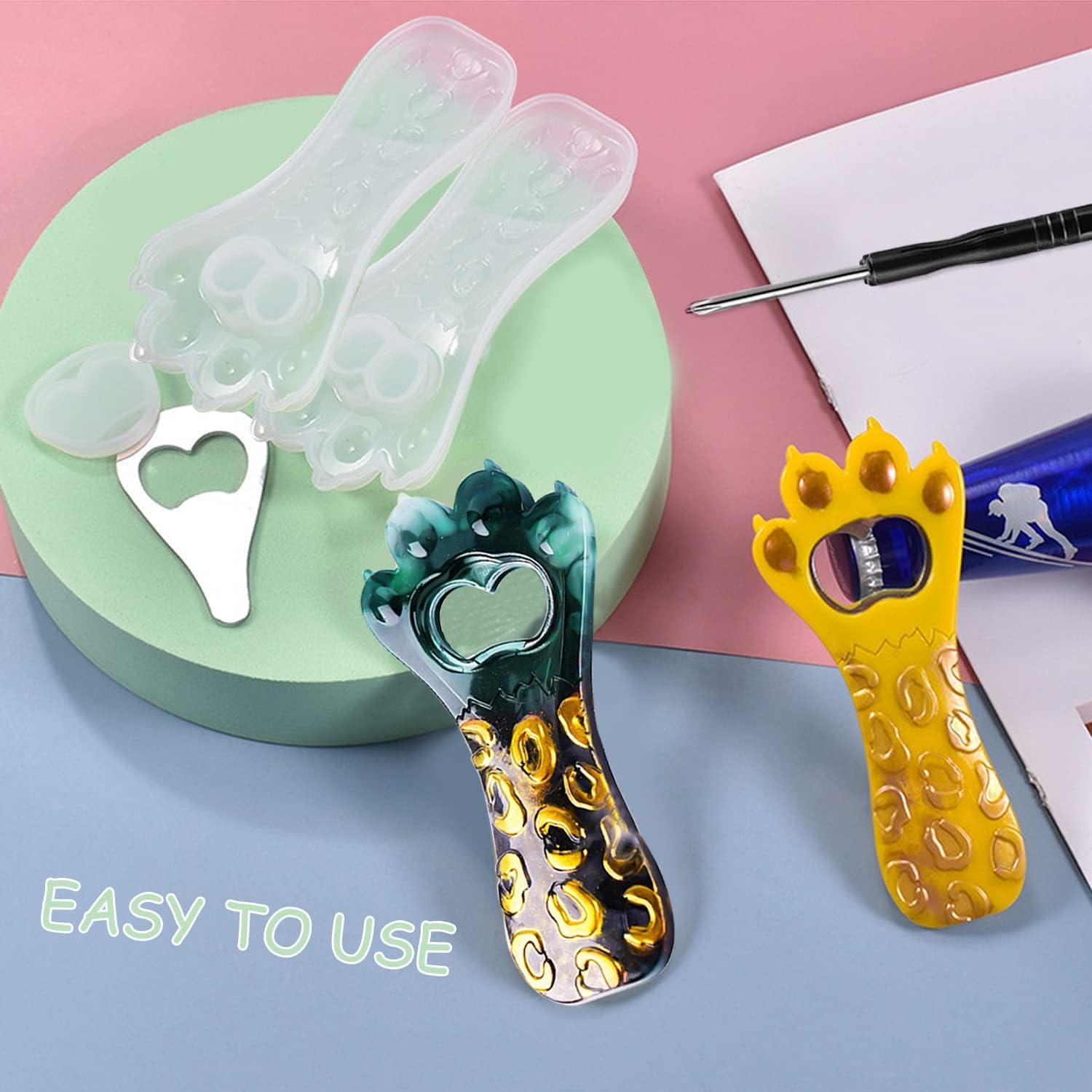imageMoule de Dcapsuleur en Rsine poxy Avec Accessoires Kit Silicone Pour Outil de Bouteille Ouverte Bricolage Dcoration Artisanat
