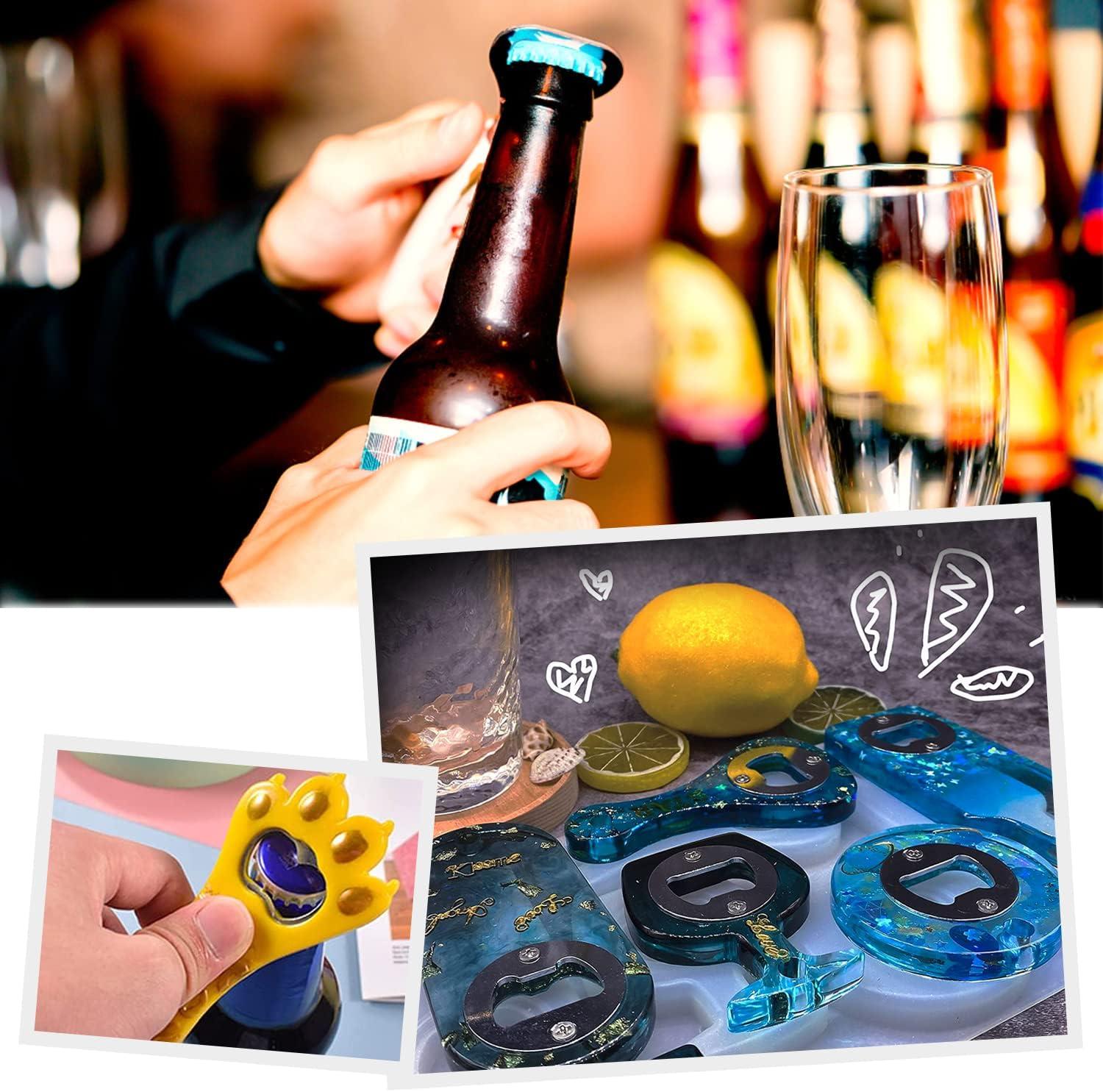 imageMoule de Dcapsuleur en Rsine poxy Avec Accessoires Kit Silicone Pour Outil de Bouteille Ouverte Bricolage Dcoration Artisanat