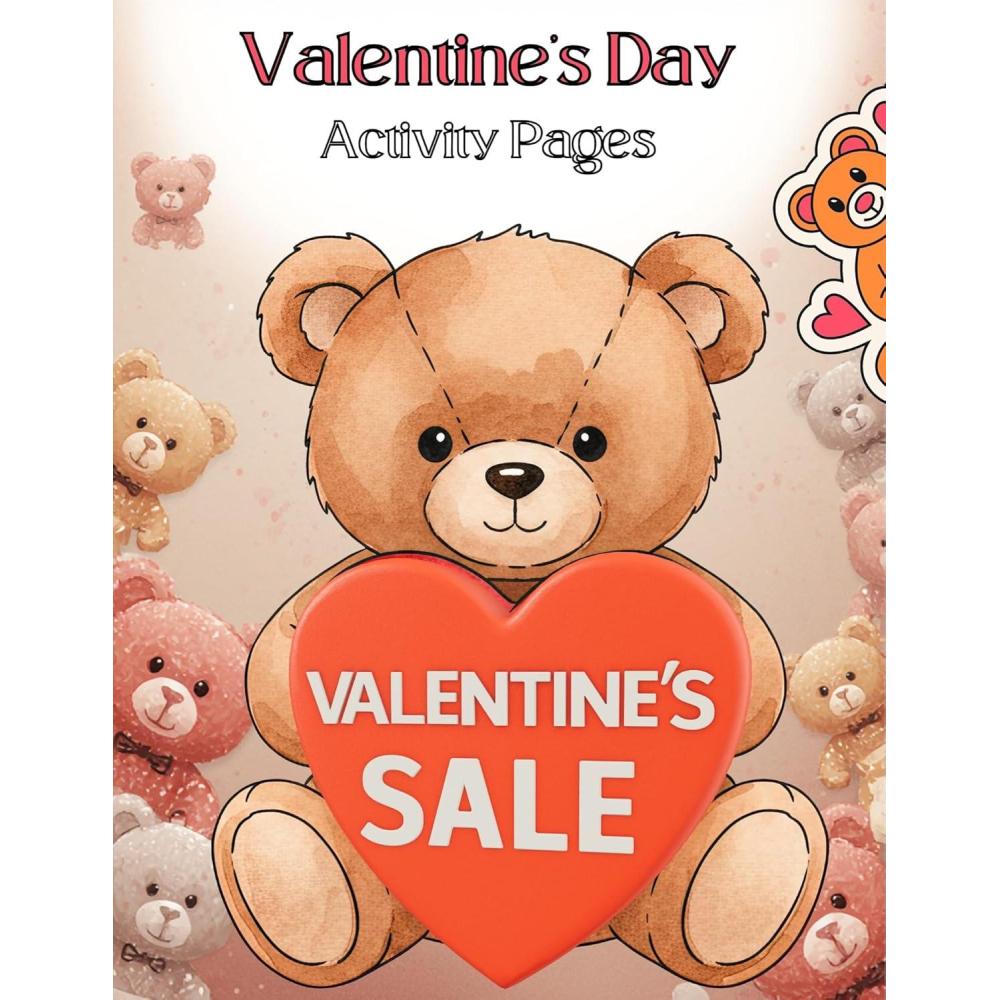 image:imageValentines Day Activity Book English Edition